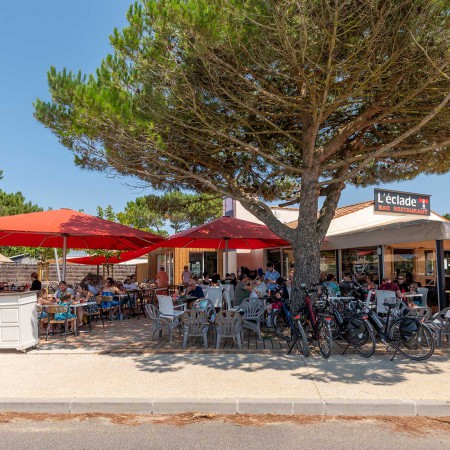 Espace lounge restaurant La Palmyre Royan Charente Maritime